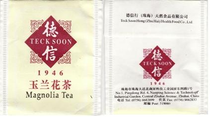 Teck Soon Magnolia Tea