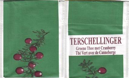 Terschellinger Groene Thee Met Cranberry