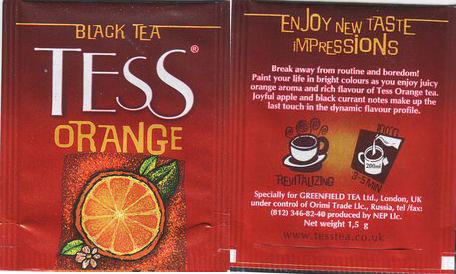 Tess Black Tea Orange 2