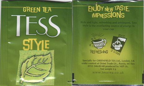 Tess Green Tea Style 1