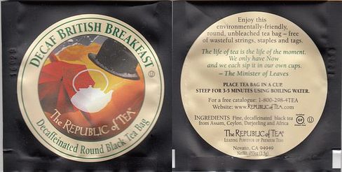 Thé Republic of Tea 01 Decaf British Breakfast