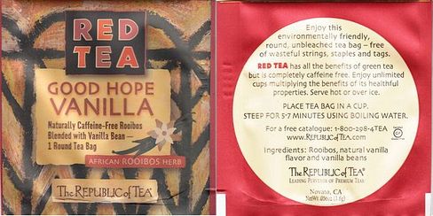 Thé Republic of Tea 04 Good Hope Vanilla