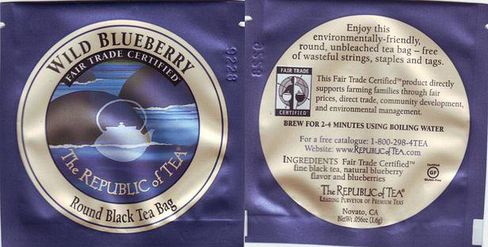 Thé Republic of Tea Wild Blueberry