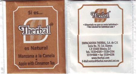 Therbal Manzana a La Canela