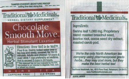 Traditional Medicinals Chocolate Smooth Move