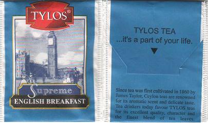 Tylos Supreme English Breakfast