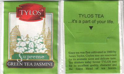 Tylos Supreme Green Tea Jasmine