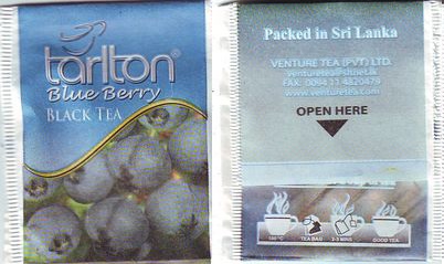 Tarlton 02 Black Tea Blue Berry