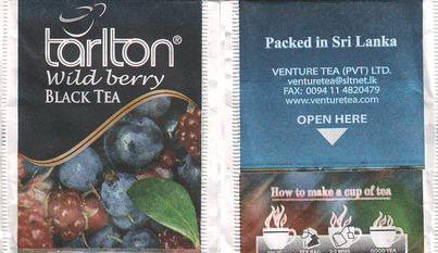 Tarlton 02 Black Tea Wild Berry