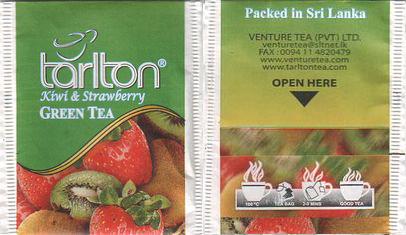 Tarlton 02 Green Tea Kiwi & Raspberry