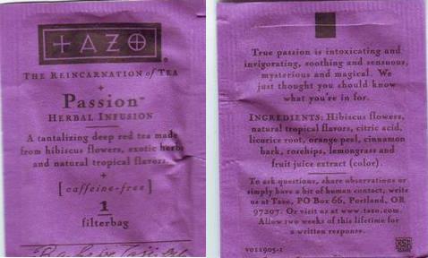 Tazo Passion 1