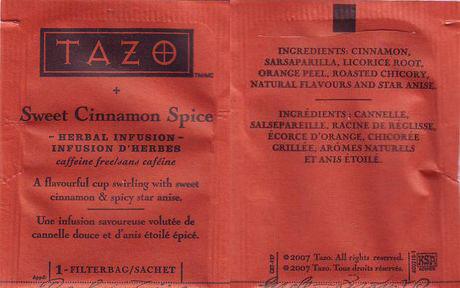 Tazo Sweet Cinnamon Spice