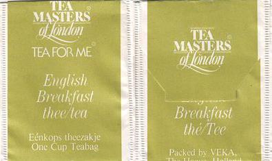 Tea Masters of London English Breakfast Thee