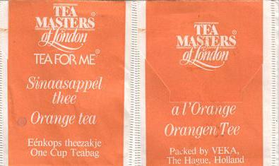 Tea Masters of London Sinaasappel Thee