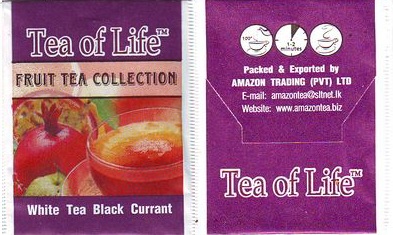 Tea of Life Ftc White Tea Blackcurrant