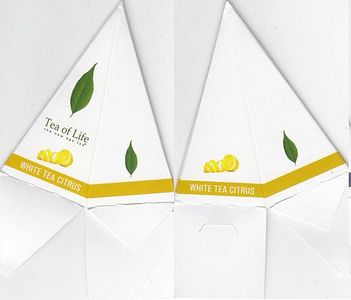 Tea of Life Pyramid New Age Tea White Tea Citrus