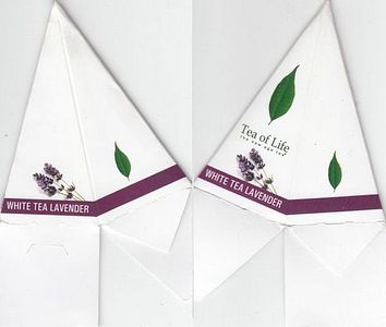 Tea of Life Pyramid New Age Tea White Tea Lavender