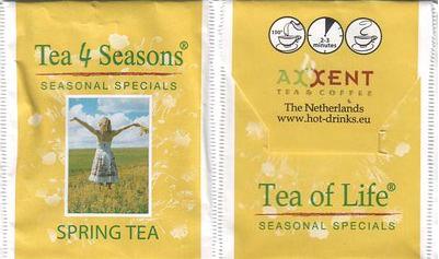 Tea of Life Seasonal Specials Spring Tea 4 Seasons