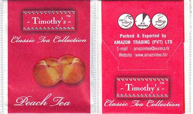 Tea of Life Timothys Ctc Peach Tea