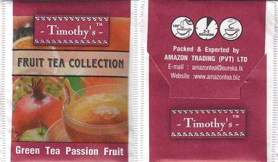 Tea of Life Timothys Ftc Green Tea Passion Fruit