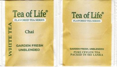 Tea of Life White Tea Chai