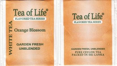 Tea of Life White Tea Orange Blossom