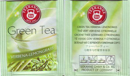 Teekanne 15 Green Tea Verbena Lemongrass Seit