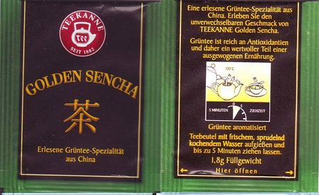 Teekanne 17 Golden Sencha Seit