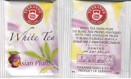 Teekanne 19 White Tea Asian Plum