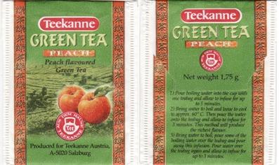 Teekanne 20 Green Tea Peach ADH