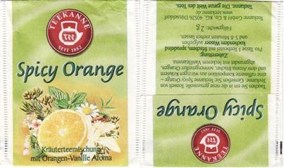 Teekanne 36 Spicy Orange Seit