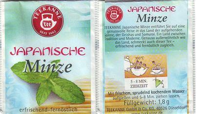 Teekanne 60 Japanische Minze Seit