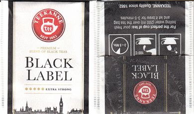 Teekanne 63 Black Label