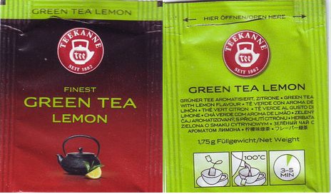 Teekanne 81 Finest Green Tea Lemon