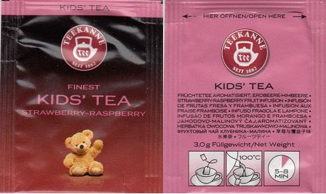 Teekanne 81 Finest Kids Tea Strawberry Raspberry