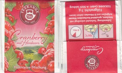 Teekanne 94 Cranberry Mit Himbeere