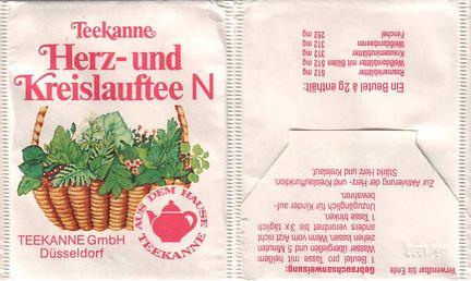 Teekanne BC 01 Herz Und Kreislauftee N