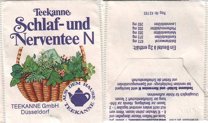 Teekanne BC 01 Schlaf Und Nerventee N