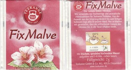 Teekanne F07 Fixmalve Seit