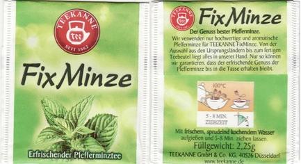 Teekanne F07 Fixminze Seit Logo