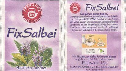 Teekanne F07 Fixsalbei Seit