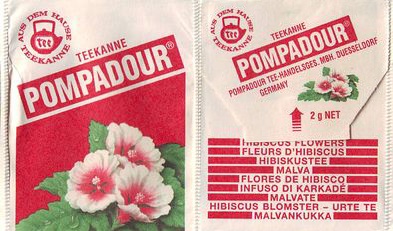 Teekanne Pompadour 22 Hibiscus Flowers ADH