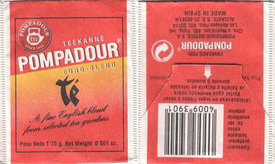 Teekanne Pompadour Euro Blend Té Since