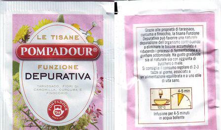 Teekanne Pompadour Le Tisane Funzione Depurativa