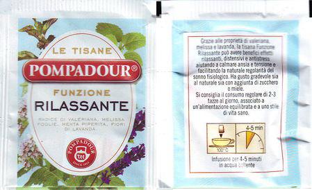 Teekanne Pompadour Le Tisane Funzione Rilassante