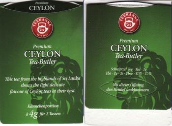 Teekanne Tea Butler Ceylon