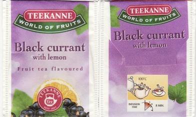 Teekanne WOF03 Black Currant With Lemon Seit 2