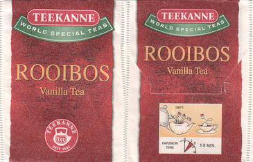 Teekanne WST02 Rooibos Vanilla Tea Seit 1