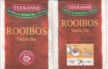 Teekanne WST02 Rooibos Vanilla Tea Seit 2