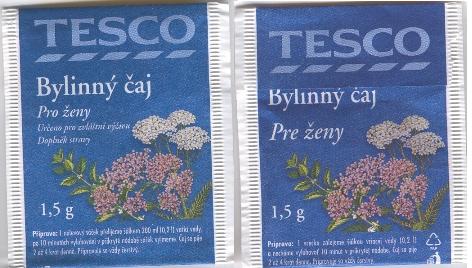 Tesco Bylinný Čaj Pro Zeny